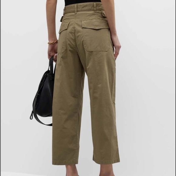 AGOLDE Daria Women's Utility Pant 25 NWOT Duffel Wide Leg Stretch Twill Cropped - Picture 5 of 15
